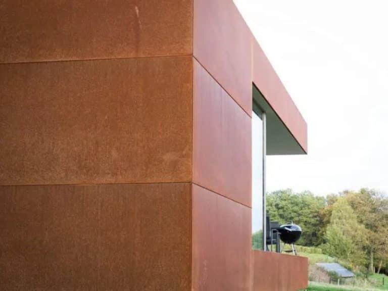 3 idées de constructions en acier Corten pour votre extérieur